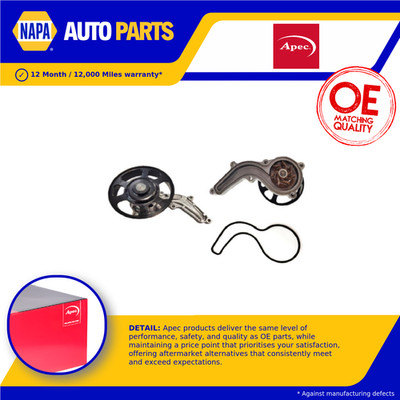 Water Pump AWP1622 Apec Coolant 192005AYH01 Genuine Top Quality Guaranteed New