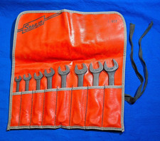 Snap-On GOEXS708K 8 piece SAE short combination wrench set industrial finish