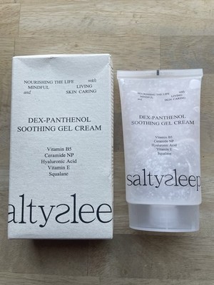 Saltysleep Dex-Panthenol Soothing Gel Cream 3.38 oz K-Beauty EXP 02/2027