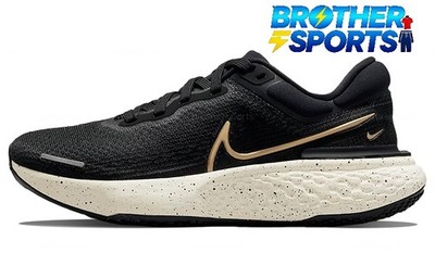 Nike Wmns ZoomX Invincible Run Flyknit 'Black Metallic Gold' CT2229-004 Women