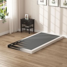 Twin Size Box Springs - 3 Inch Low Profile Mattress Foundation No Noise Heavy...