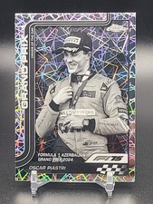 Oscar Piastri #138 Laser Refractor F1 Topps Chrome 2025 Formula 1