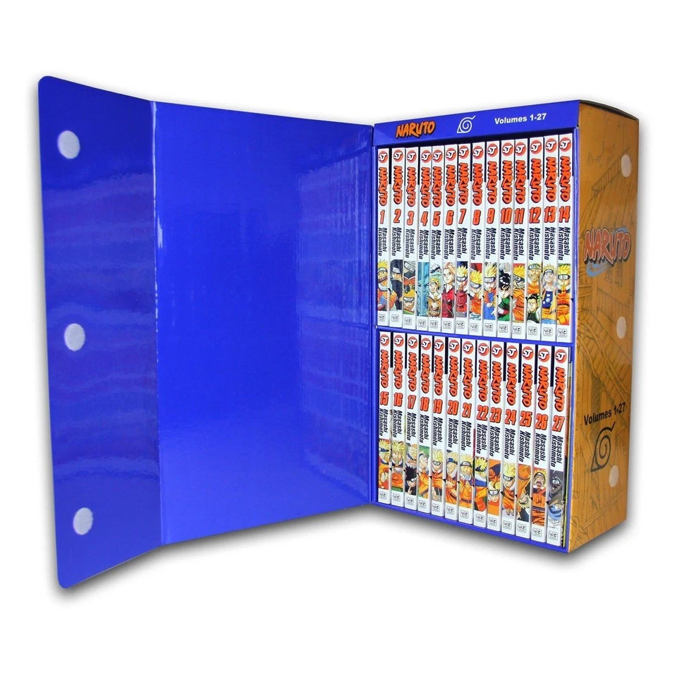 Naruto Vol. 1-27 By Masashi Kishimoto 27 Books Box Set - Manga - Age 13+ - PB - Image 4 of 4