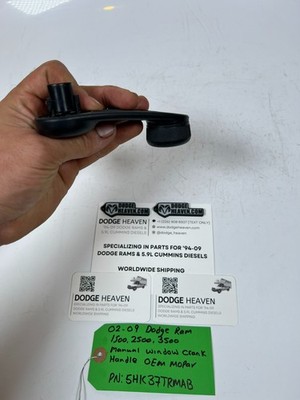 OEM 2002-2009 Dodge Ram 1500-3500 Manual Window Crank Handle