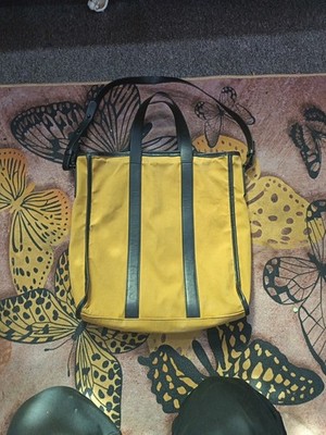  Gap Established 1969 Mustard Yellow Canvas Tote Bag Shoulder Crossbody 2014