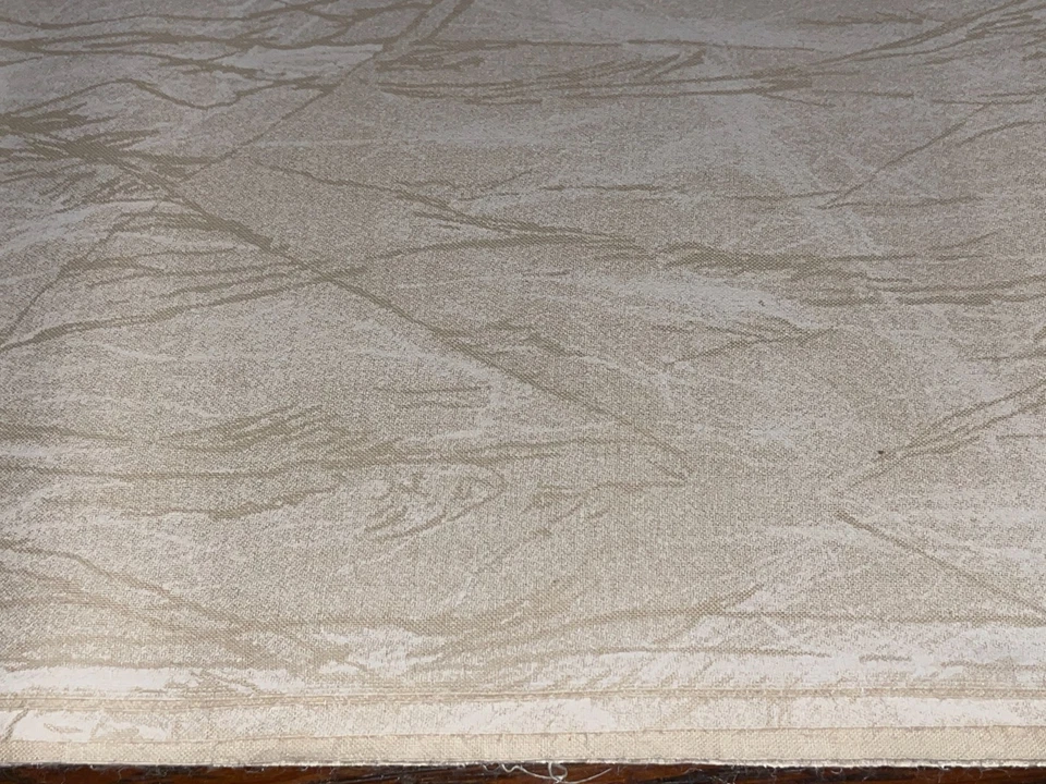 Tecido de colcha de algodão liquidificador tom creme em tom branco bronzeado por 1/2 jarda BTHY - Imagem 2 de 4