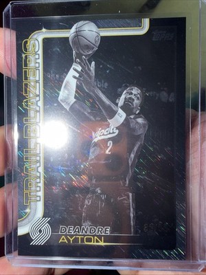 2025-26 Topps Basketball Black Friday DEANDRE AYTON Blackout Shimmer /99