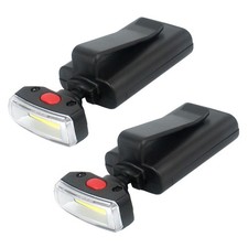2 Pcs Hat Clip on Light Portable Outdoor Lights Sports Flashlight