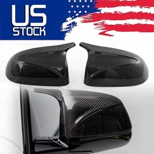 For BMW X3 X4 X5 X6 X7 G01 G03 G05 Carbon Fiber M Style Side Mirror Cover Caps .