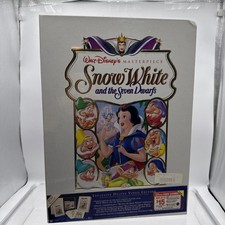 Snow White and the Seven Dwarfs Exclusive Deluxe Video Edition 1994 VHS