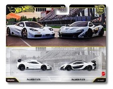 2026 Hot Wheels Premium 2-Pack McLaren F1 GTR & McLaren P1 GTR 1:64 Diecast Car