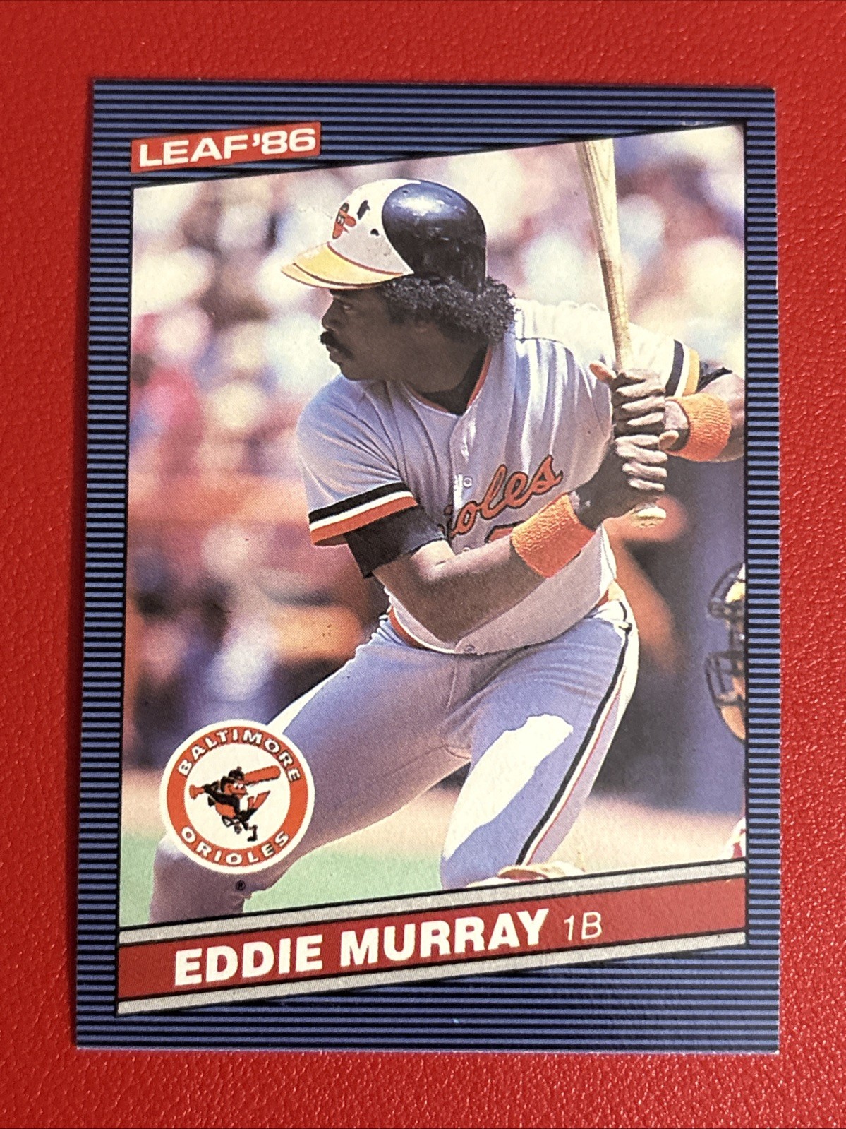 ORIOLES EDDIE MURRAY 1986 LEAF #83