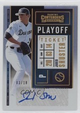 2020 Panini Contenders Draft Pick 2 Playoff Ticket 3/18 Jared Shuster Auto 0sm4