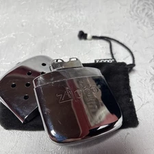 Vntg ZIPPO Deluxe Outdoor Chrome Hand Warmer 