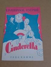George Formby - Cinderella - 1949 Liverpool Empire Panto Programme (Dick Emery)