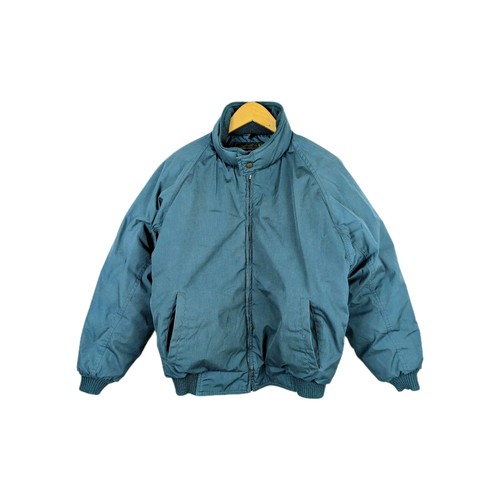 VTG 1970's Men's Eddie Bauer Goose Down Puffer Bomber Jacket Made In USA Sz. M