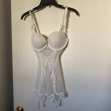 Victoria Secret Lingerie Babydoll Garter Straps