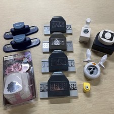 Lot of 11 Paper Punches Crafts Shapes Edge Scrapbooking Border EK Untested