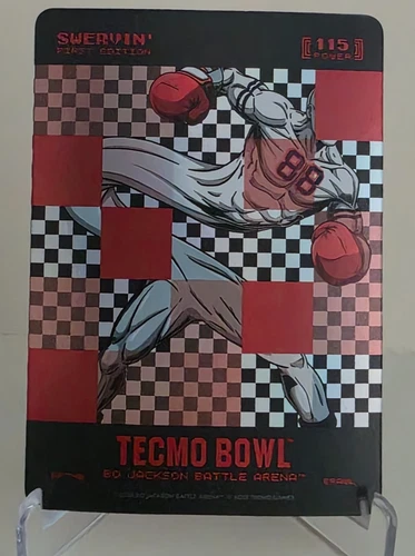 BO JACKSON BATTLE ARENA TECMO BOWL SWERVIN MICHAEL IRVIN BIG PIXEL BRAWL BP748