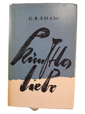 Künstlerliebe G. B. Shaw Theaterliteratur Drama Taschenbuch Deutsch