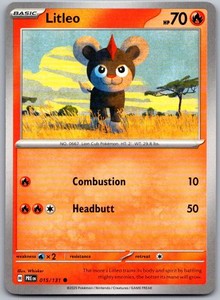 Litleo 015/131 Common Prismatic Evolutions