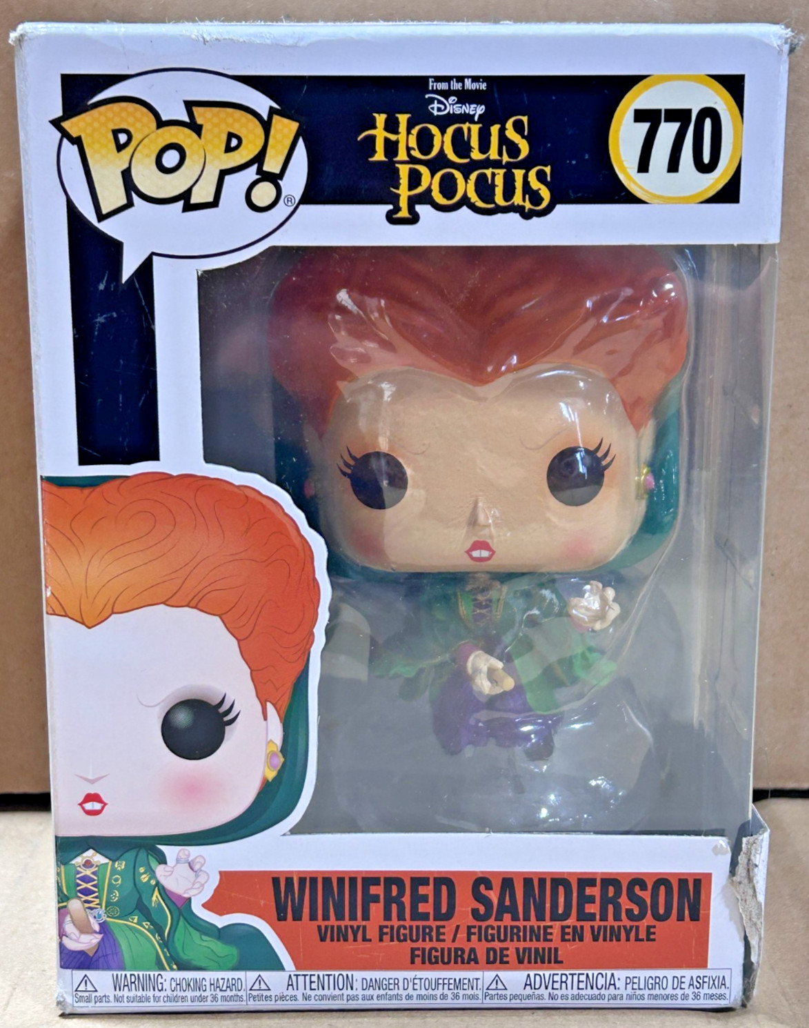 En Oferta Funko Pop! Disney Hocus Pocus Winifred Sanderson (Volador) #770 *Caja Dmg