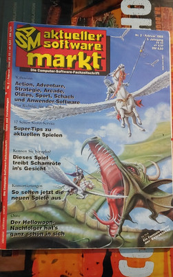 ASM Aktueller Software Markt 2 1988 Computerspiele Magazin  Amiga ST IBM