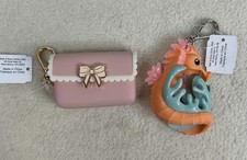 Bath Body Works PocketBac Holder Lot Scallop Pink Bow And Seahorse NWT