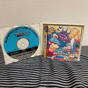 Rockman Super Adventure Saturn NTSC-J CIB Japanese Import Retro