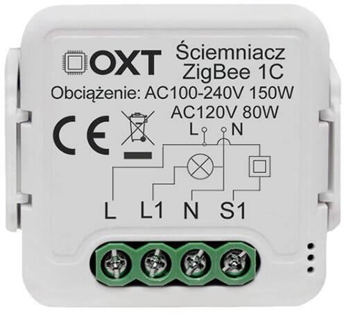 5904496824612 Modu OXT mini ciemniacz 1 obwd ZigBee TUYA OXT 6390₽