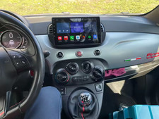 Autoradio Fiat 500 2007 2015 Stereo 2 DIN  Android Auto 9 Pollici  Bluetooth GPS