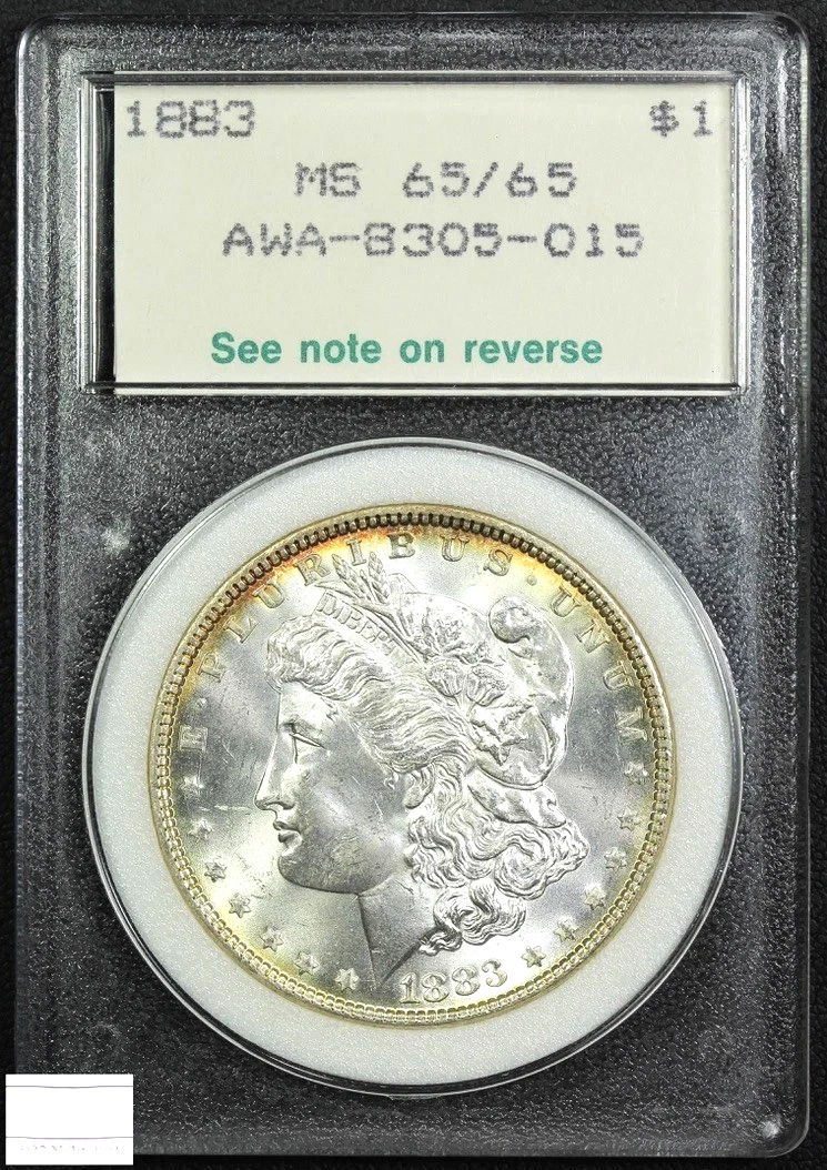 25+ 1883 Year Grade MS 65 Morgan Dollars (1878-1921) for sale