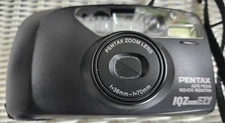 PENTAX IQZoom EZY AUTO FOCUS POINT & SHOOT FILM CAMERA 35mm Tested Working