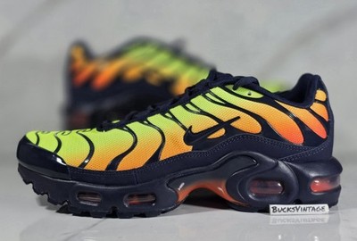 Nike Air Max Plus GS Lemon Venom Yellow Crimson Black  Size 7Y | Womens 8.5 NEW