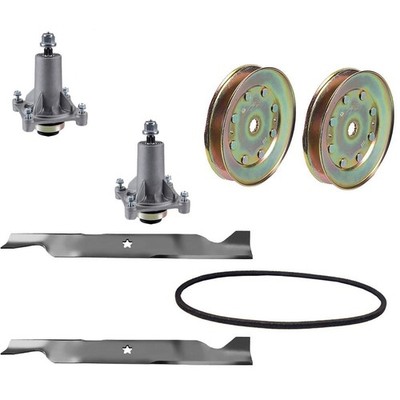 46'' Rebuild Kit for Ariens Spindle 21546238 Mulching Blade 21546611 Belt Pulley