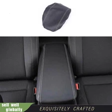 For Toyota Venza Harrier 2021-2024 Black Leather Console Armrest Lid Box Holster