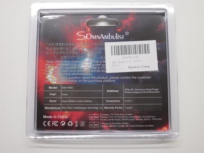 SomnAmbulist H650 512GB 2.5