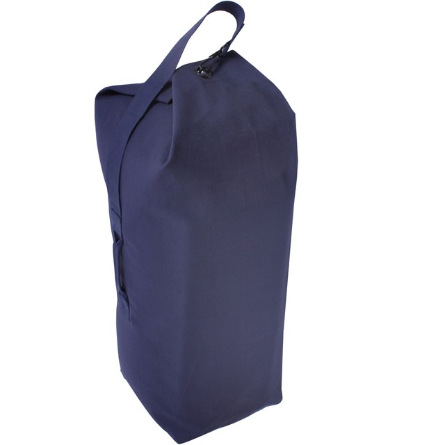 top load canvas duffle bag