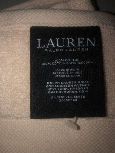 3 NEW RALPH LAUREN WESCOTT 2 PINK 1 Gray COTTON WASHCLOTH TOWELS $42 - Picture 5 of 9