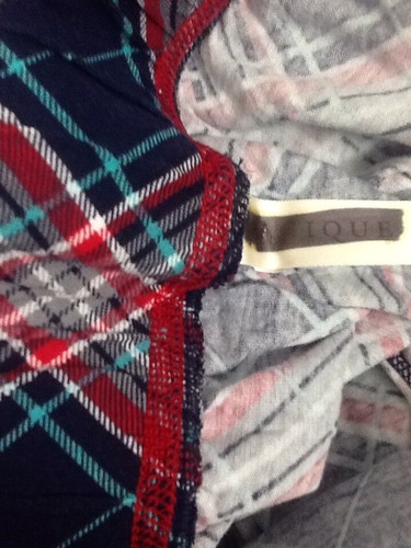 14/16 Cacique Lane Bryant Knit Cotton Pajama PJ Long Pant BLUE PLAID Loungewear - Picture 10 of 11