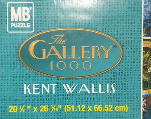 The Gallery 1000 alte Steinbrücke von Kent Wallis Milton Bradley Puzzle - Bild 2 von 7