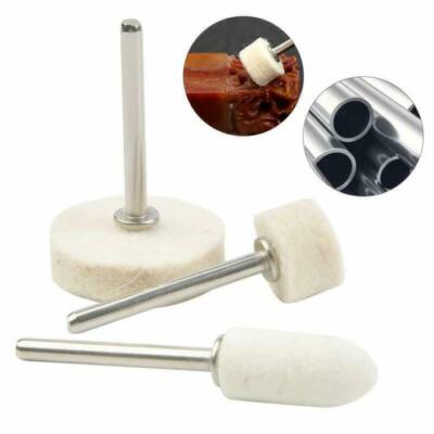 150-teiliges Wollfilz-Polierset – Für Dremel & Bohrmaschinen, Mit Dornen, Konischen & Zylindrischen Köpfen, In Box