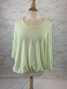 green batwing top