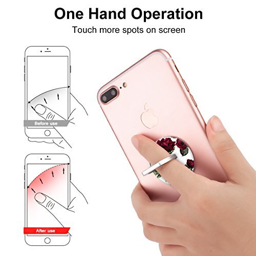 Schmetterling Handy-Ringhalter – Drehbarer Finger-Grip Mit Standfunktion Für Smartphones & Tablets