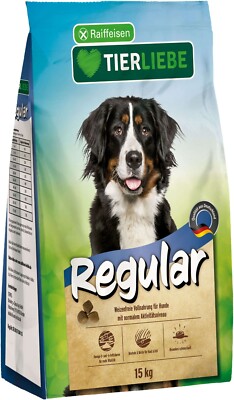 Hundefutter Raiffeisen Tierliebe Regular 15 Kg (EUR 2,00/kg)
