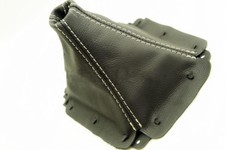Manual Shift Boot Leather Synthetic For Mazda Miata Mx5 99-05 Beige Stitch