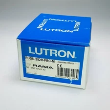 Lutron Rania Dimmer switch RDDU-252B-FBC-M Chrome - NEW