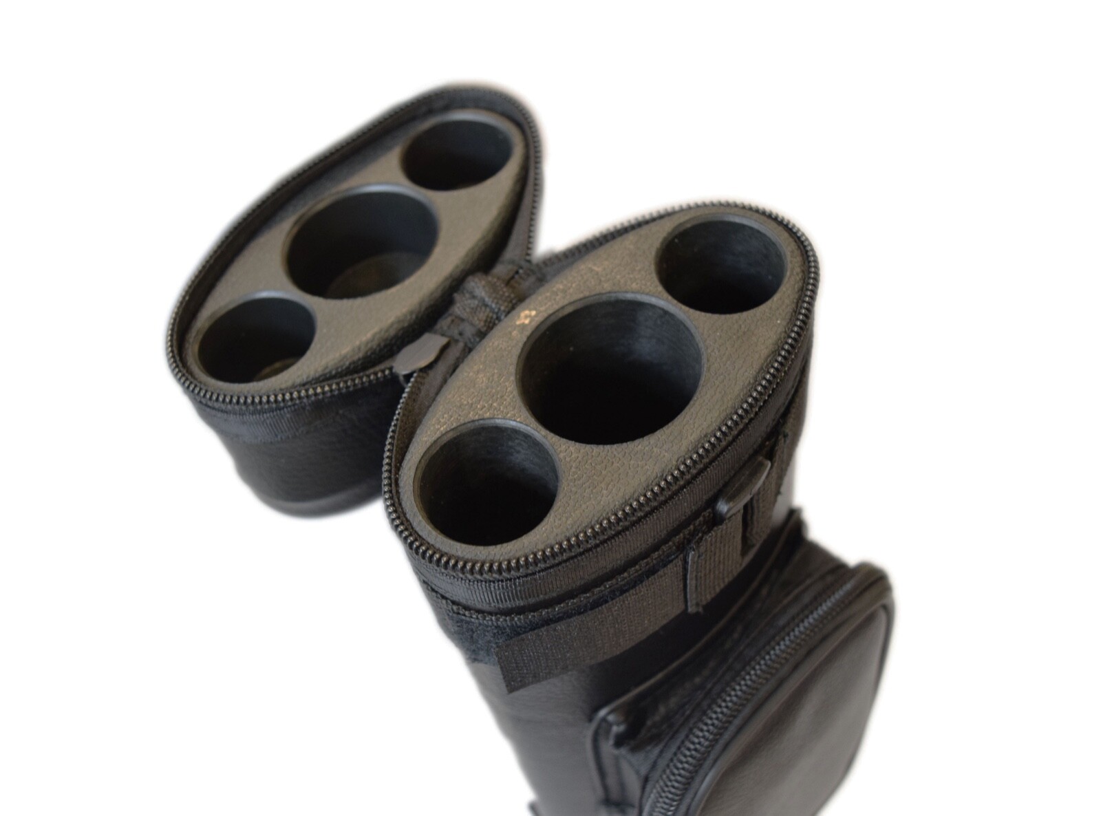 1x2 Pro Hard Tube Oval 1Butt 2Shaft Carry Pro Pool Cue Case - Billiard Cue Case