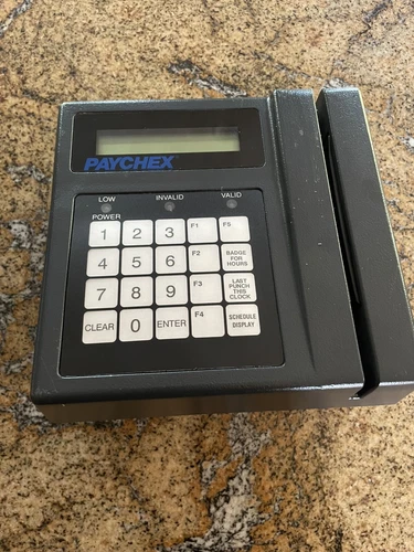 AccuTime Series 300 Time & Data Collection Terminal Paychex