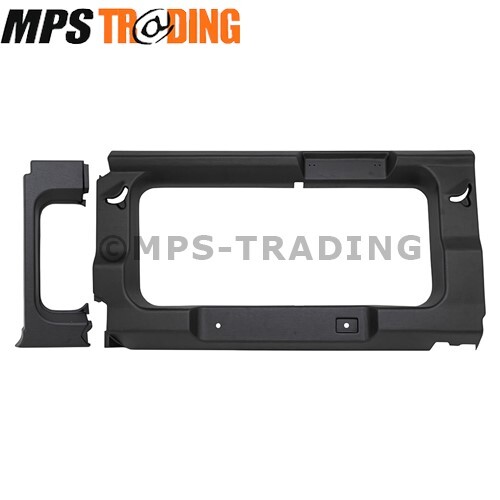 Defender 110 Rear Side Window Surround Trim Panel Set Black DA3842 - Picture 2 of 8